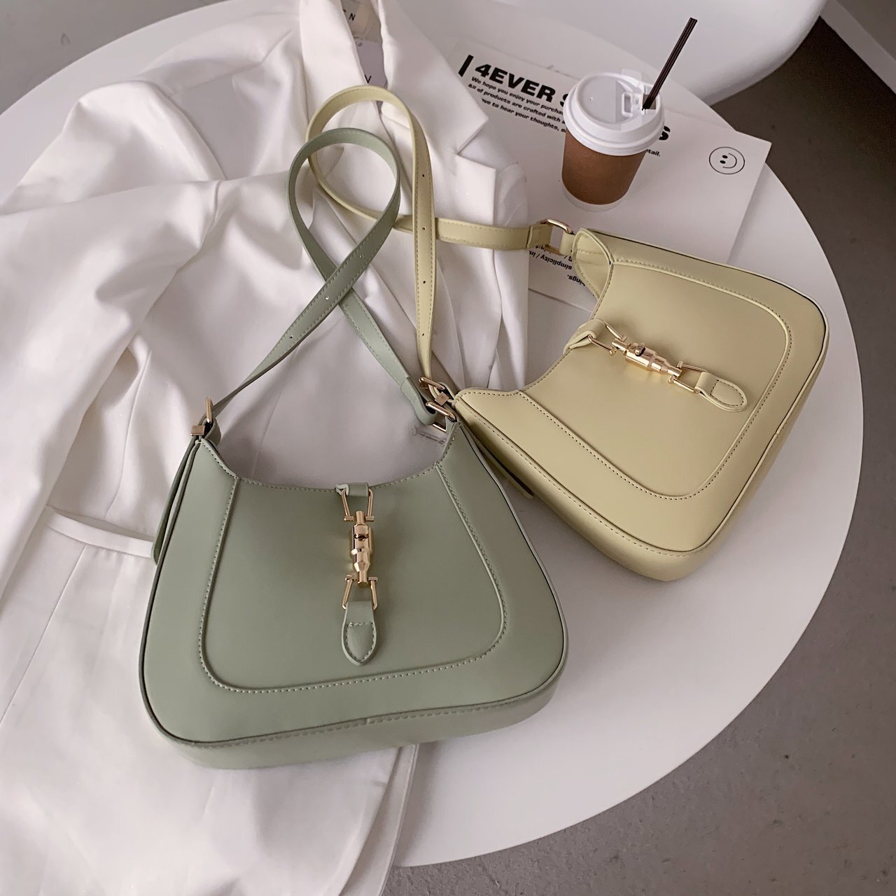 Luxury Brand Designer Bag This Year's Trend Small Bags Women's Bags 2025 New Niche Design Fashion Underarm Bags High-End Versatile Shoulder 