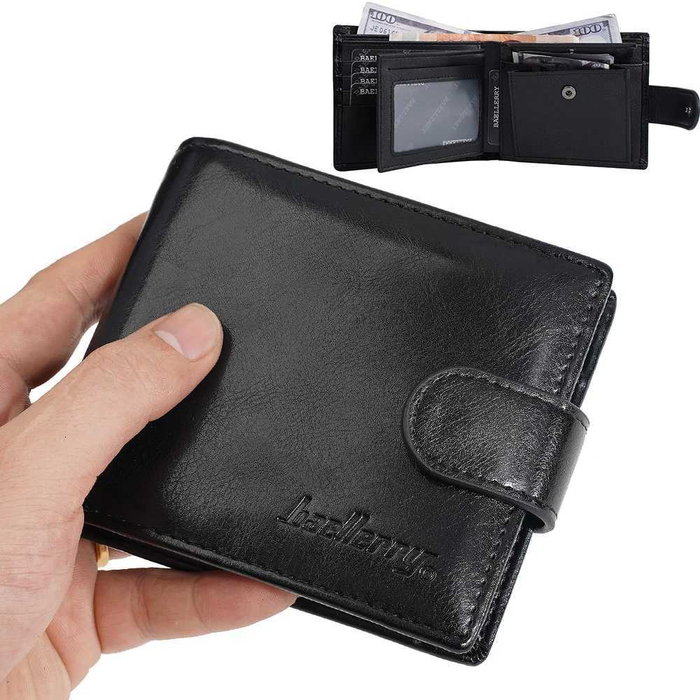 Baellerry New Short Men Wallets Zipper Coin Pocket Business Male Purses High Quality PU Card Holder Small Wallet For Men Z250725