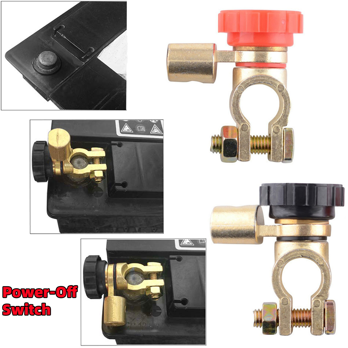 Battery main disconnect switch 6V 12V 24V marine car Rv vehicle battery saver