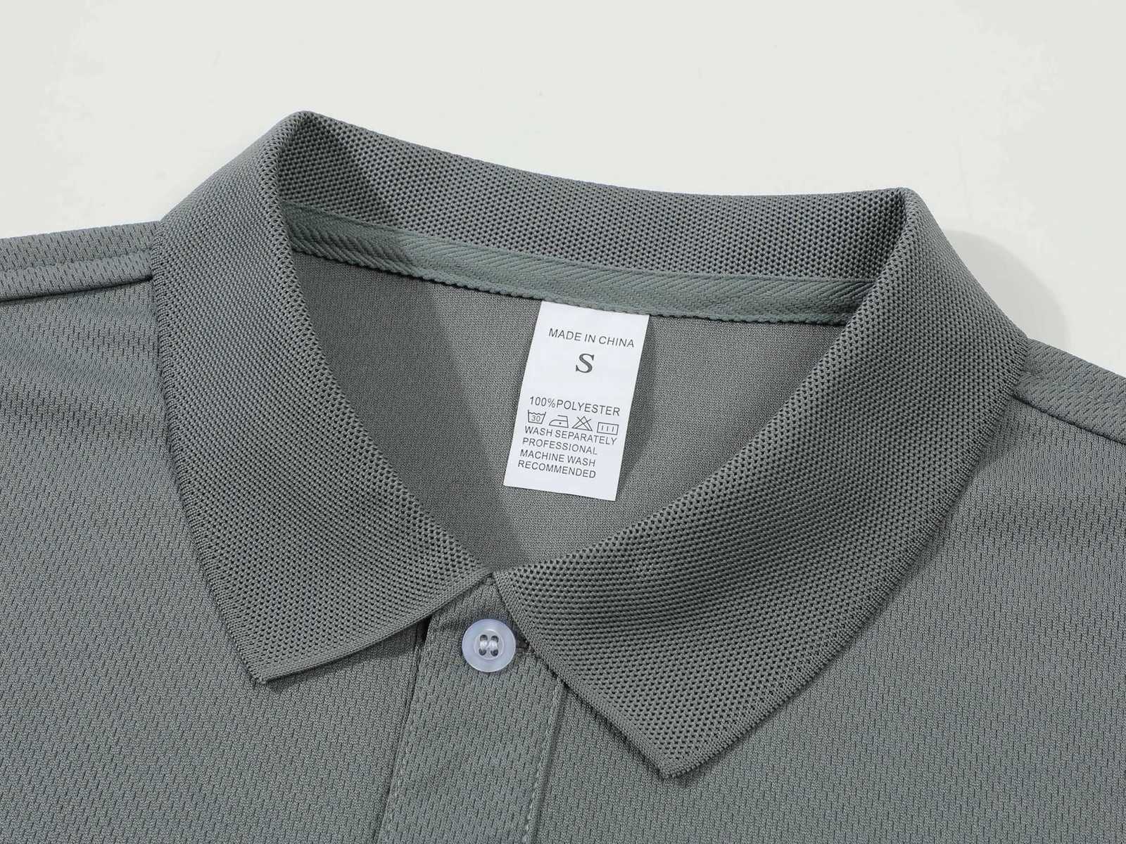 2025 New Summer Mens Short Sleeve Collar T-shirts New Solid Color Casual Polo Shirt Trendy Breathable Loose Basic Splice Top XJ250725