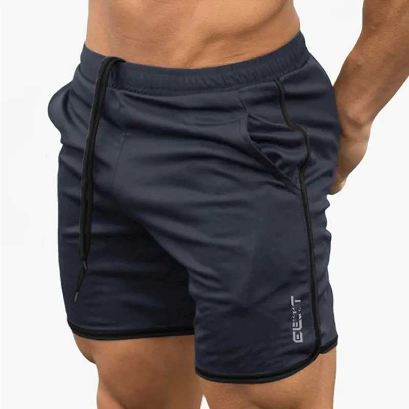 Summer Men Sports Running Shorts Training Soccer Tennis Workout Gym Breathable Quick Dry Outdoor Jogging Men Elastic Shorts W250724