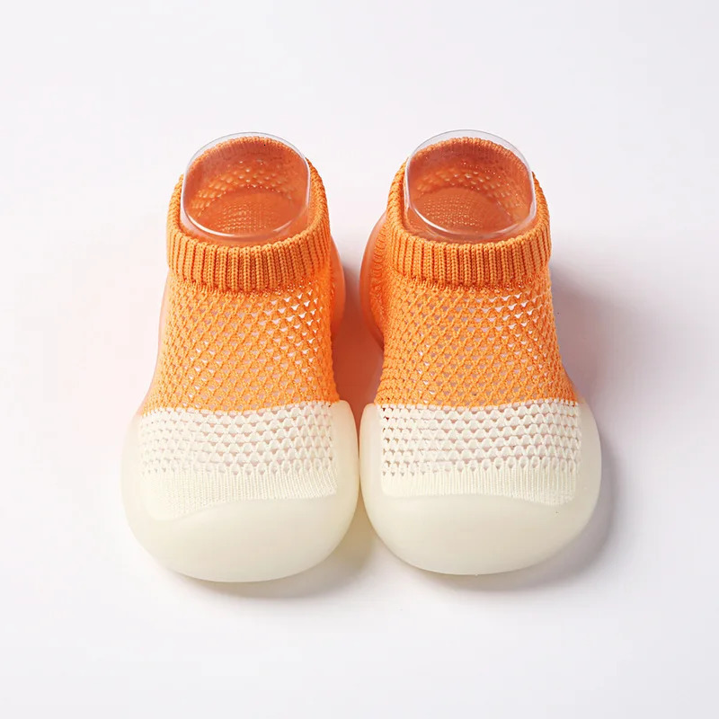 Baby Socks Shoes Kids Toddler First Walkers Soft NonSlip Sole Knit Breathable Rubber Floor for Boys Girls 250725