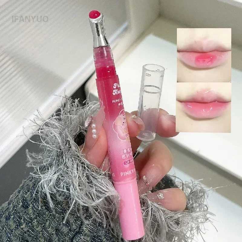 Berry Red Lip Oil Hydrating Mirror Lip Gloss Tinted Plumper Moisturizing Lip Care Treatment Makeup Clear Colored Lipstick BalmXJ250724