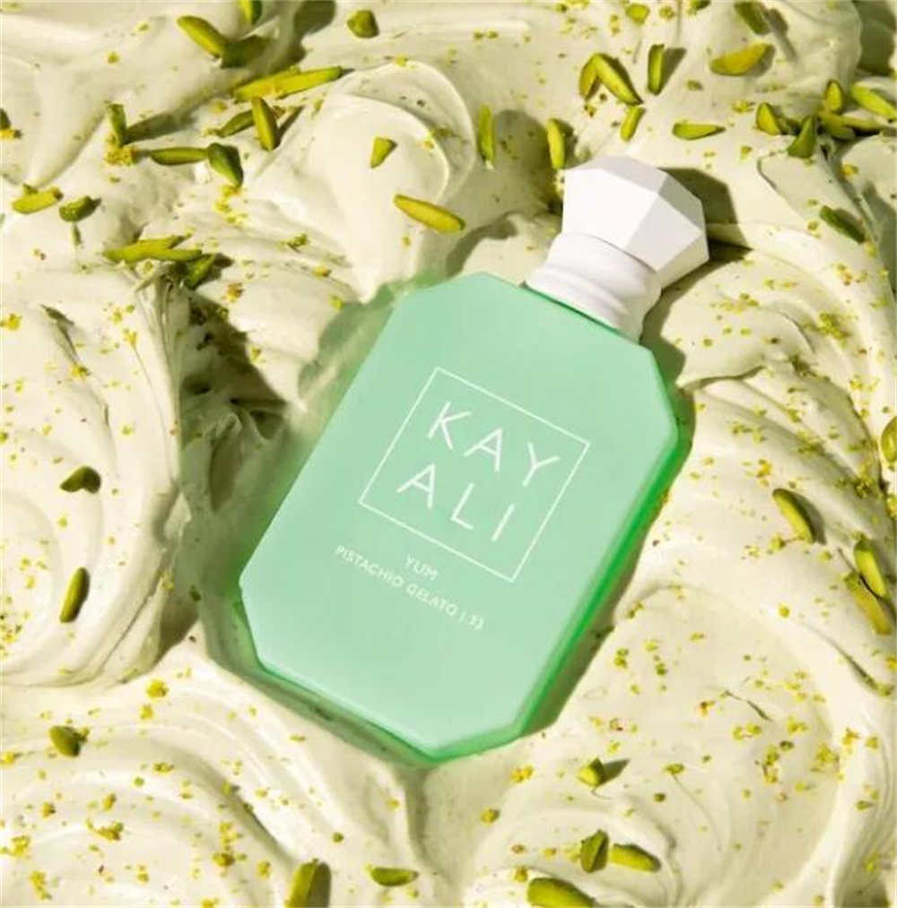 Kayali Yum Boujee Vanilla Candy Perfume 100ml Yum Pistachio Gelato Eau De Parfum Men Woman Fragrance 3.4oz Long Lasting Smell Neutral Cologne