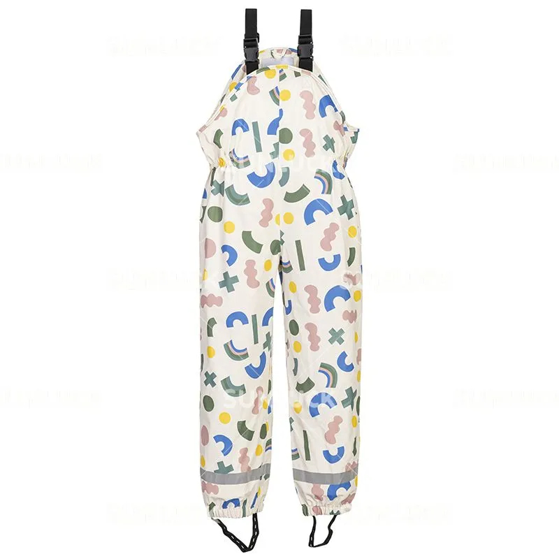 100% PU children's jacket and bib pants NO.SR09