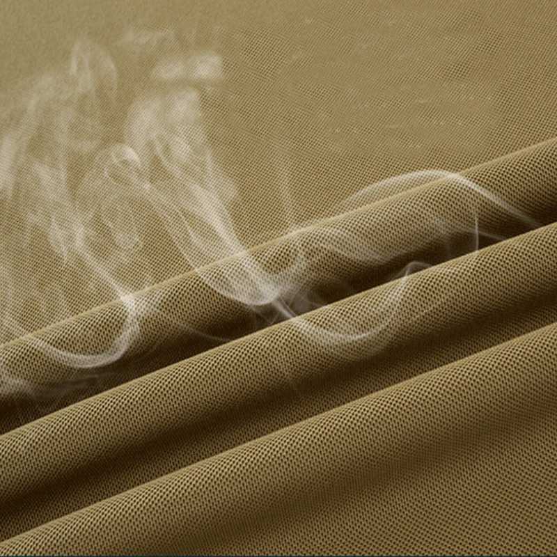 Mens Summer Quick Dry Pullerover O-Neck Lapel Tees Breathable Camping Trekking Hiking Climbing Quick Dry Sports M-4XL T-Shirt Y250724