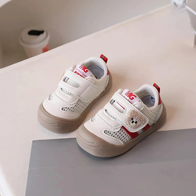 Summer Sneakers For Children Mesh Fabric Breathable Kids Ergonomics Softsoled Baby Boys Girls Toddler Shoes 250725