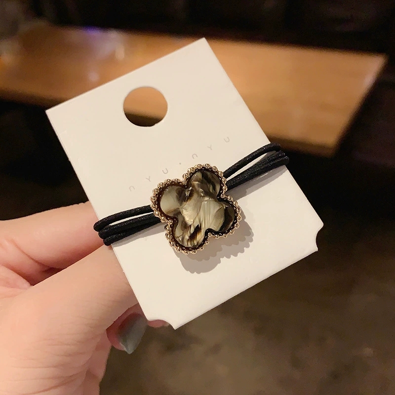 Korean style high elasticity, durable headband, tie hair for girls, versatile headband, high-end feel, rubber band headband, fashionable and sweet hai