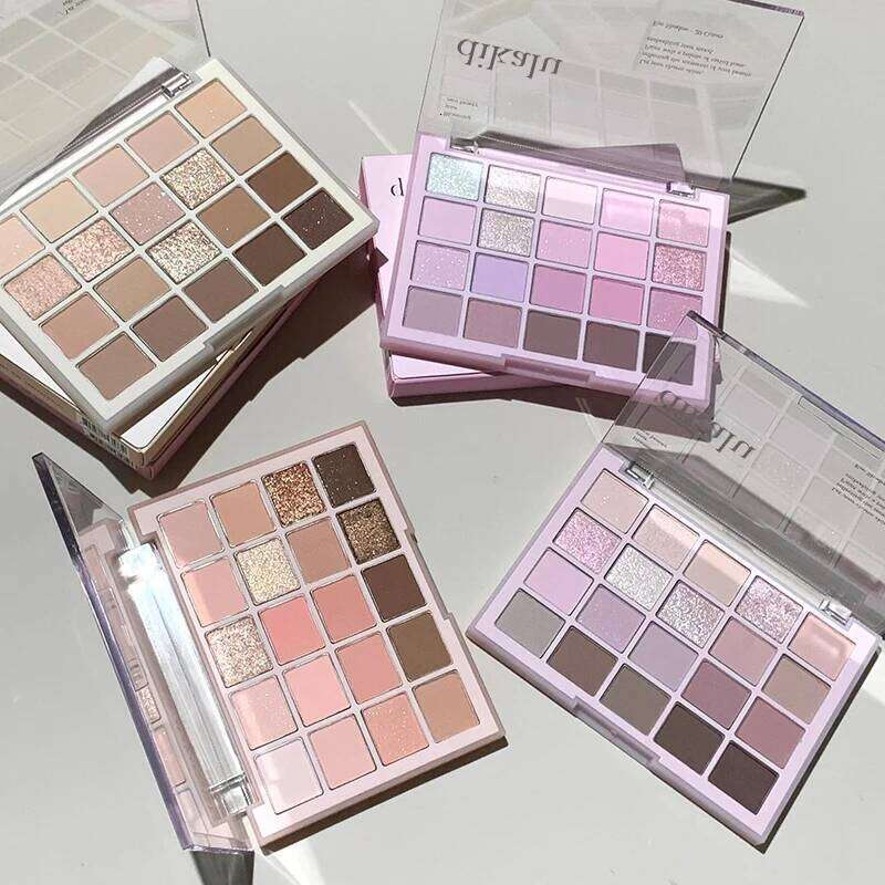 DIKALU 20-Color Korean Low Saturation Eyeshadow Tray Matte Waterproof Brown Pink Eye Shadow Palette Long-lasting Daily Makeup X250724