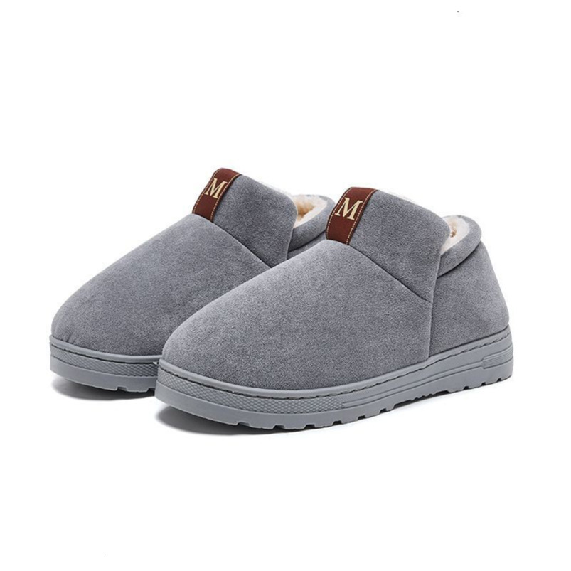 New Non-Slip Fleece-Lined Thickened Outdoor Couple Snow Boots Autumn Winter Thick Sole Casual Fashion Cotton Shoes