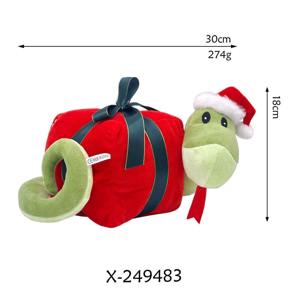 Zodiac Christmas Candy Bag Snake Year Anime Plush Toy Claw hine Doll