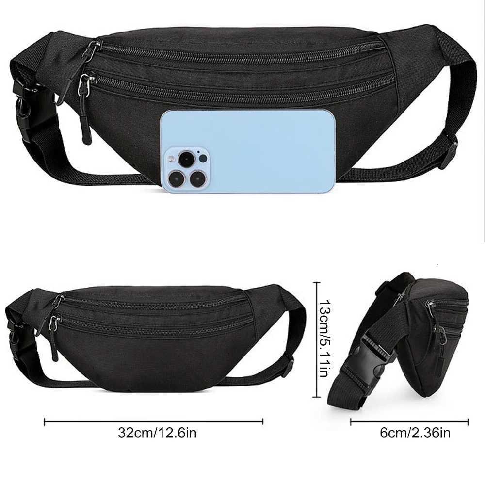 Fanny Pack for Men Wen Crossbody Waist Bag Pack Belt Bag for Travel Walking Running Hiking Cycling Easy Carry Any Phone Wallet Y250724