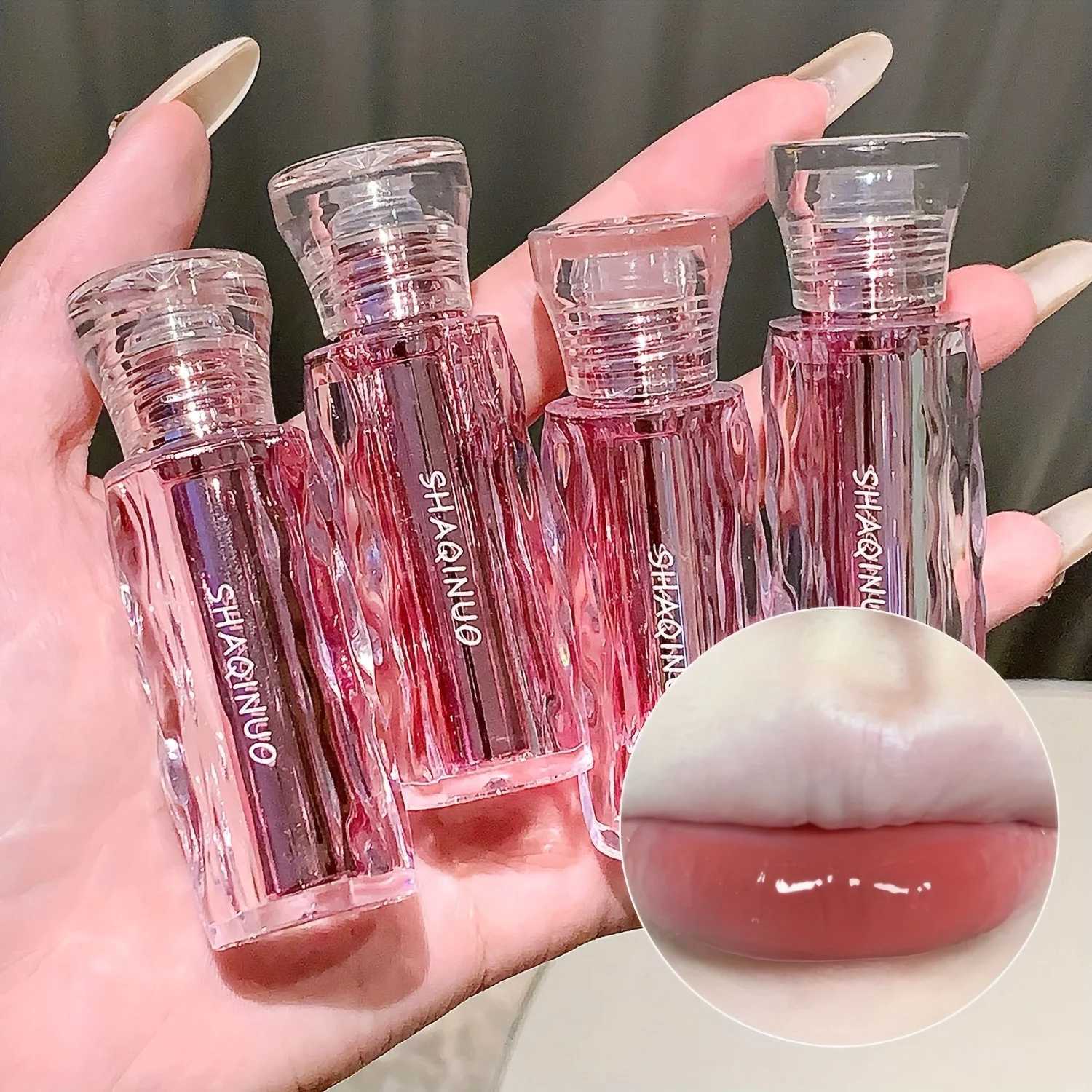 Hydrating Volumizing Berry Tint Lip Stain for Adults - Glossy Finish Moisturizing Long-Lasting Glass-Shine Lip MakeupXJ250724