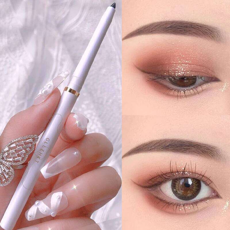 Waterproof Eyeliner Gel Pencil Quick Dry Silky Crayon Eye Liner Long Last Matte Black Brown Silkworm Pen Makeup Cosmetics X250725 X25