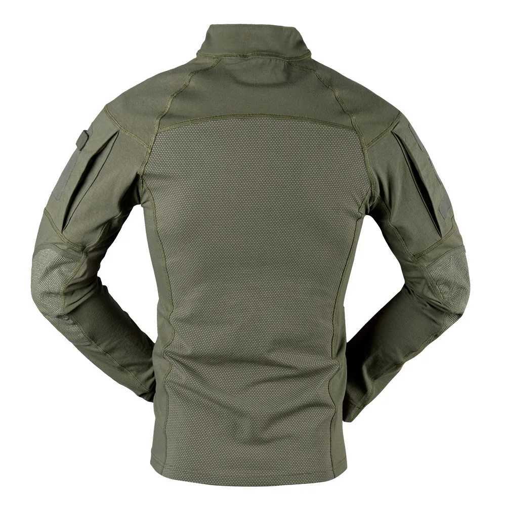 Airsoft Paintball Shirts CP Camo Cotton Tactical Shirt Men Army Military Combat T-Shirt Hunting Clothing Wear-resisting Y250724
