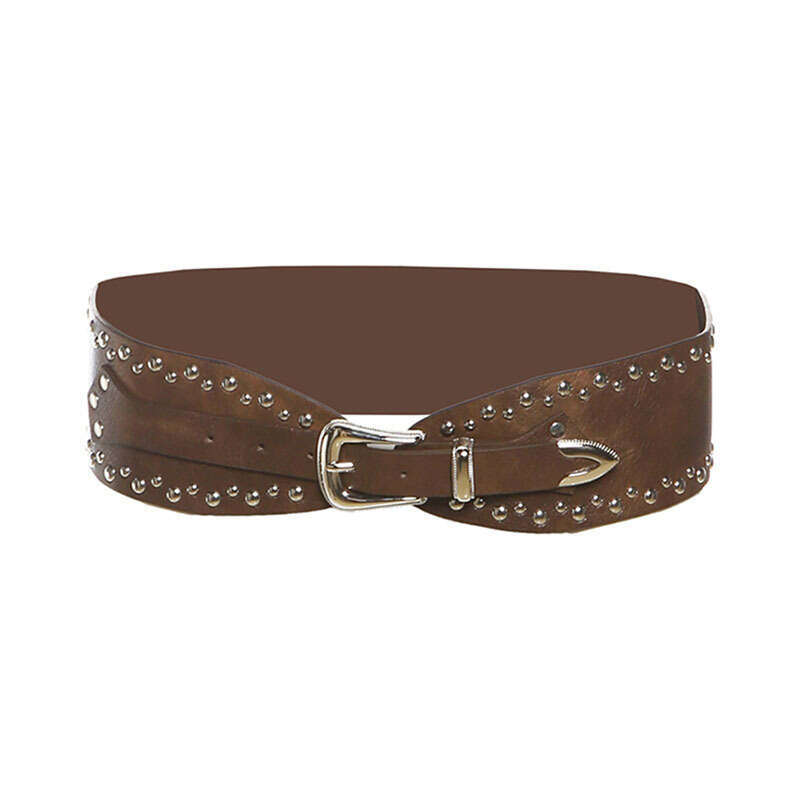 2025 Summer New Fashion Trend Ins Style Punk Waist Decoration Belt Women's Clothing 286