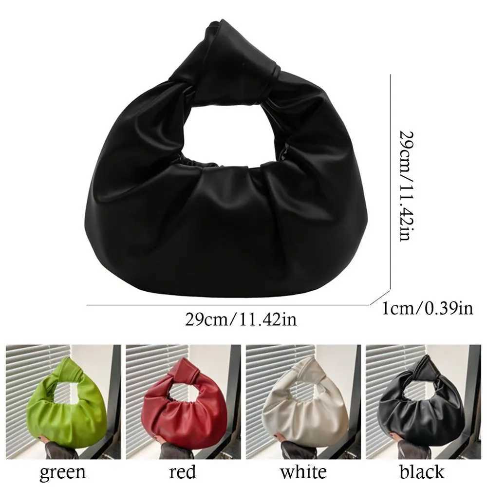 Fi Simple PU Leather Shoulder Bags Lightweight Solid Color Totes Large Capacity Underarm Bags for Girls Handbags Y250725