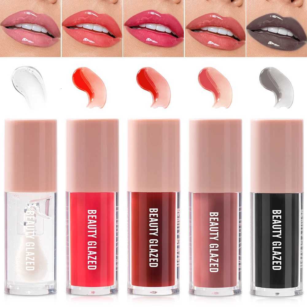 rystal Jelly Lip Oil - Hydrating Plumping Lip Balm with Glossy Finish Infused with Plant-Based Squalane Perfect for SoftXJ250724