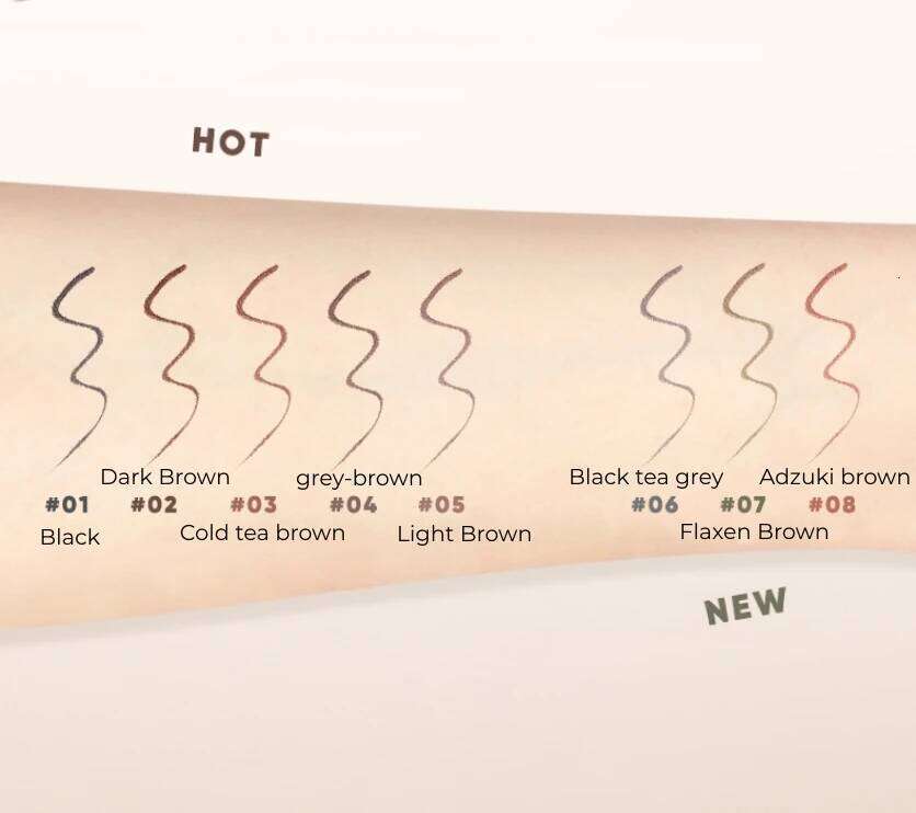 Judydoll New Black Liquid Eyeliner Pencil Waterproof 24 Hours Long Lasting Makeup Smooth Superfine Eye Liner Pen