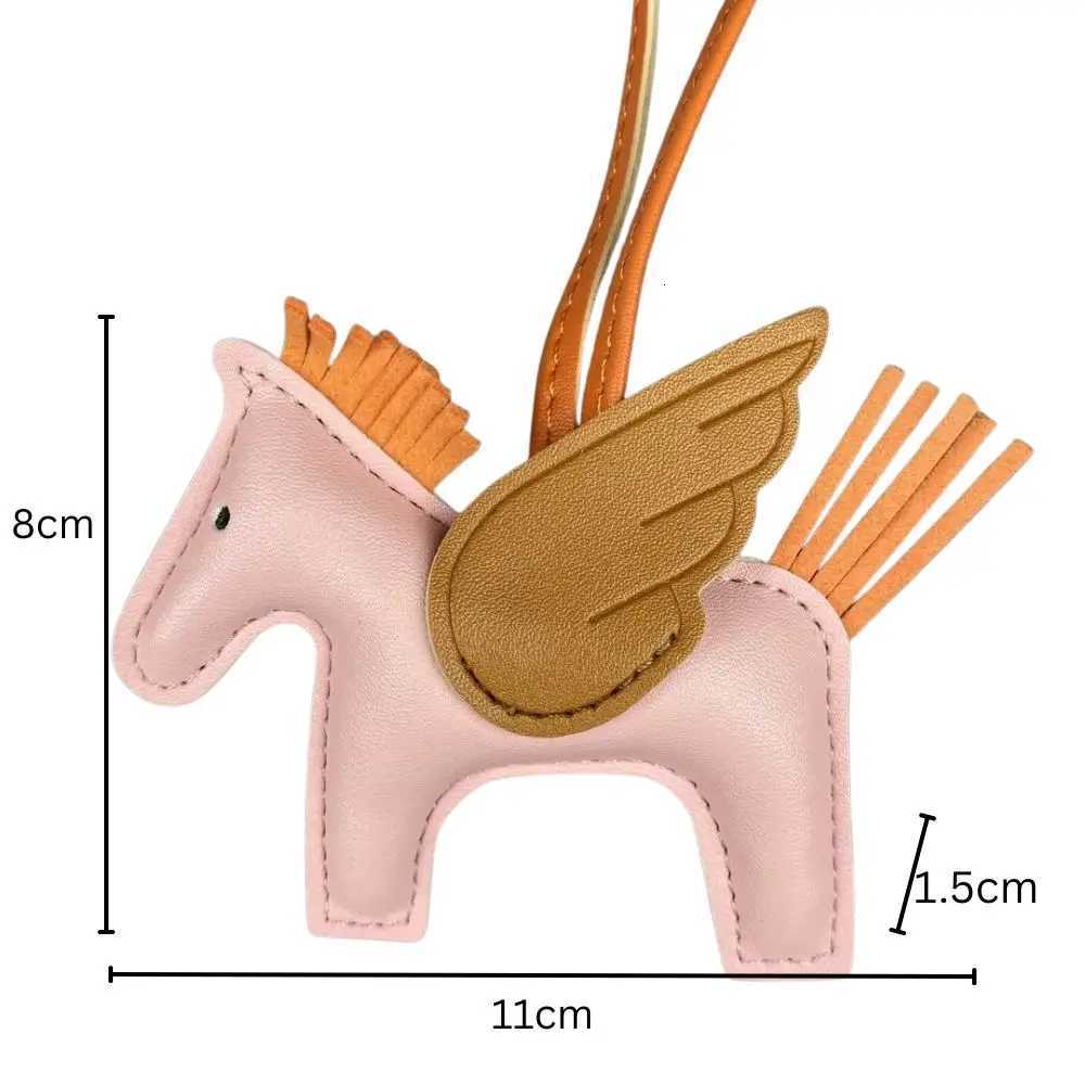 Py Bag Charm - Mti-Color Horse Charm Accessory for Handbag Backpack Keys Y250725