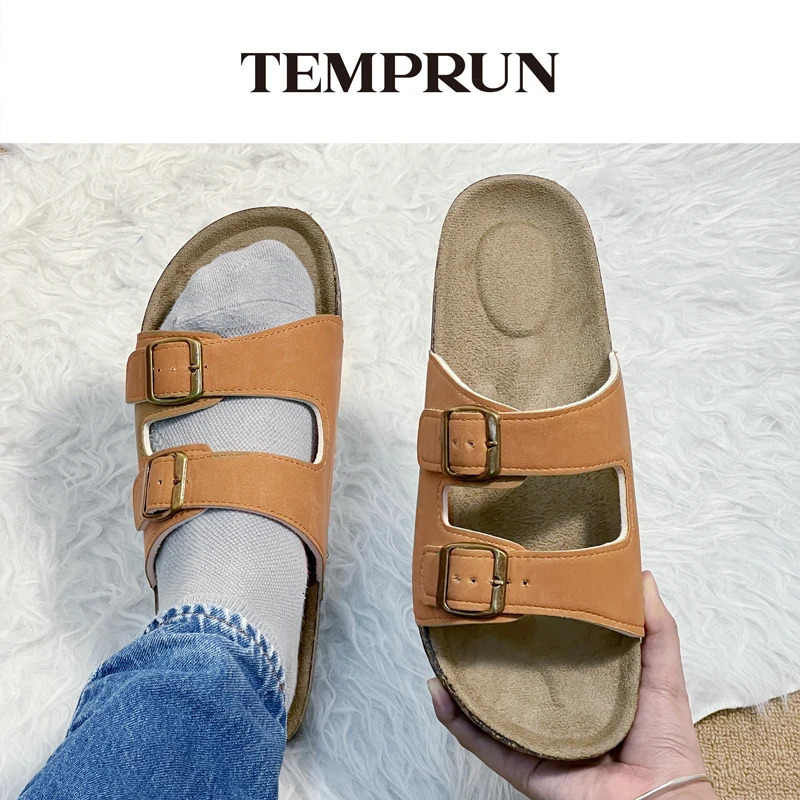 Leather Sandals for Men and Women Beach ner Mens Slippers Comfortable Original s Shoes Summer 250725