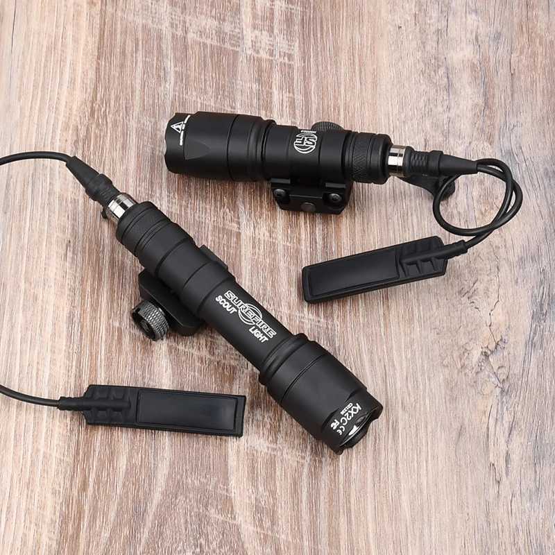 WADSN Tactical SF Surefire M300A M600C M300B M300C M600U Airsoft Powerful Flashlight Weapon Scout Lamp Hunting Rifle Light Torch W250722