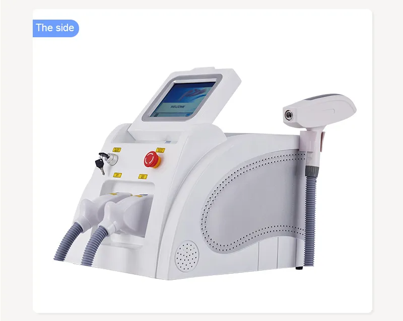 High-Capability Laser And OPT Epilator Laser Painless Hair Removal Machine E-Light Skin Whitening Fast Depilation Permanent Device