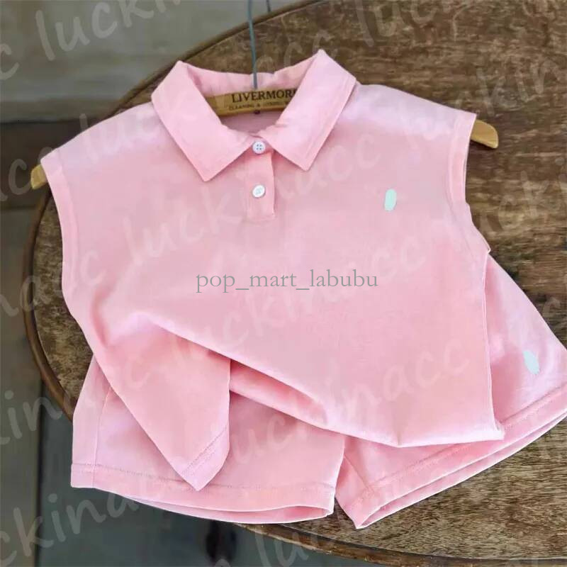 Children Designer Polo Tshirts Set Fashion Summer Sportwear Shorts Set Tennis Kids Shirt 2pcs Luxury Brand Gym Tees Kids Clothing Set