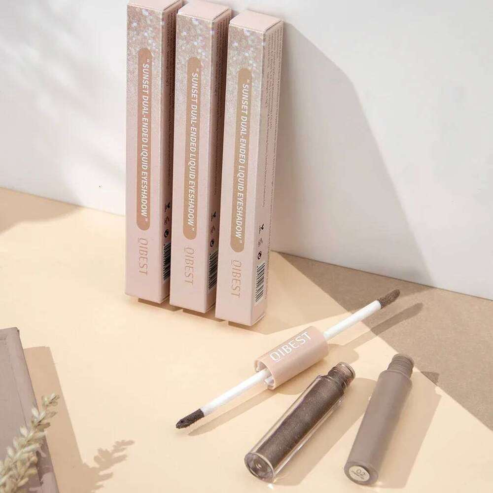 2 In 1 Pearly Matte Eyeshadow Cream Smooth Nude Eye Makeup Liquid Contour Shadow Stick Waterproof Shimmer High Light Pen