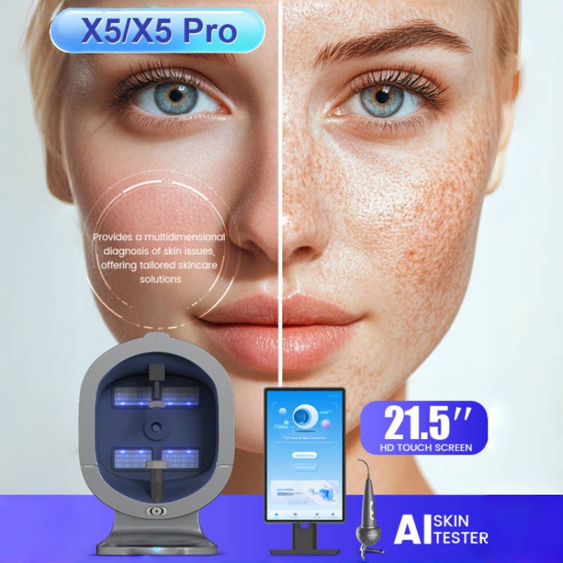 Portable 3D Face Scanner Home Skin Analyzer S5 Intelligent Skin Analysis Facial Detection Machine
