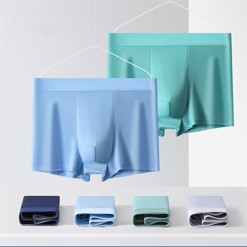 3PCS Big Size Underwear Men Boxer Breathable Soft Mens Briefs Sporty Boxers Square Panties Shorts Sexy Unerderwear 250725