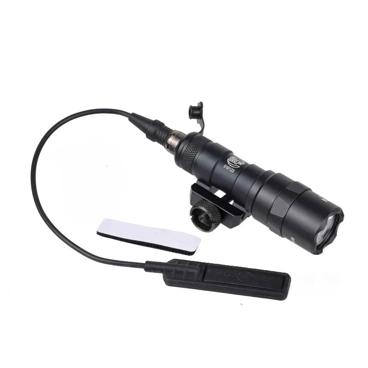 Tactical Surefire M300 M300B M300C Airsoft Powerful Flashlight Tactical Torch Scout Rifle Weapon Gun Light Dual Function Switch W250722
