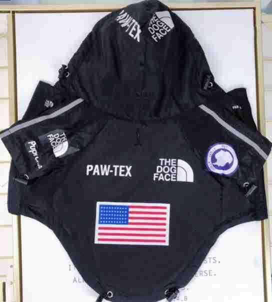 Pet Clothing Dog Clothes New Pet Dog Jacket Reflective Breathable Raincoat Windproof Waterproof Two-Legged Hooded