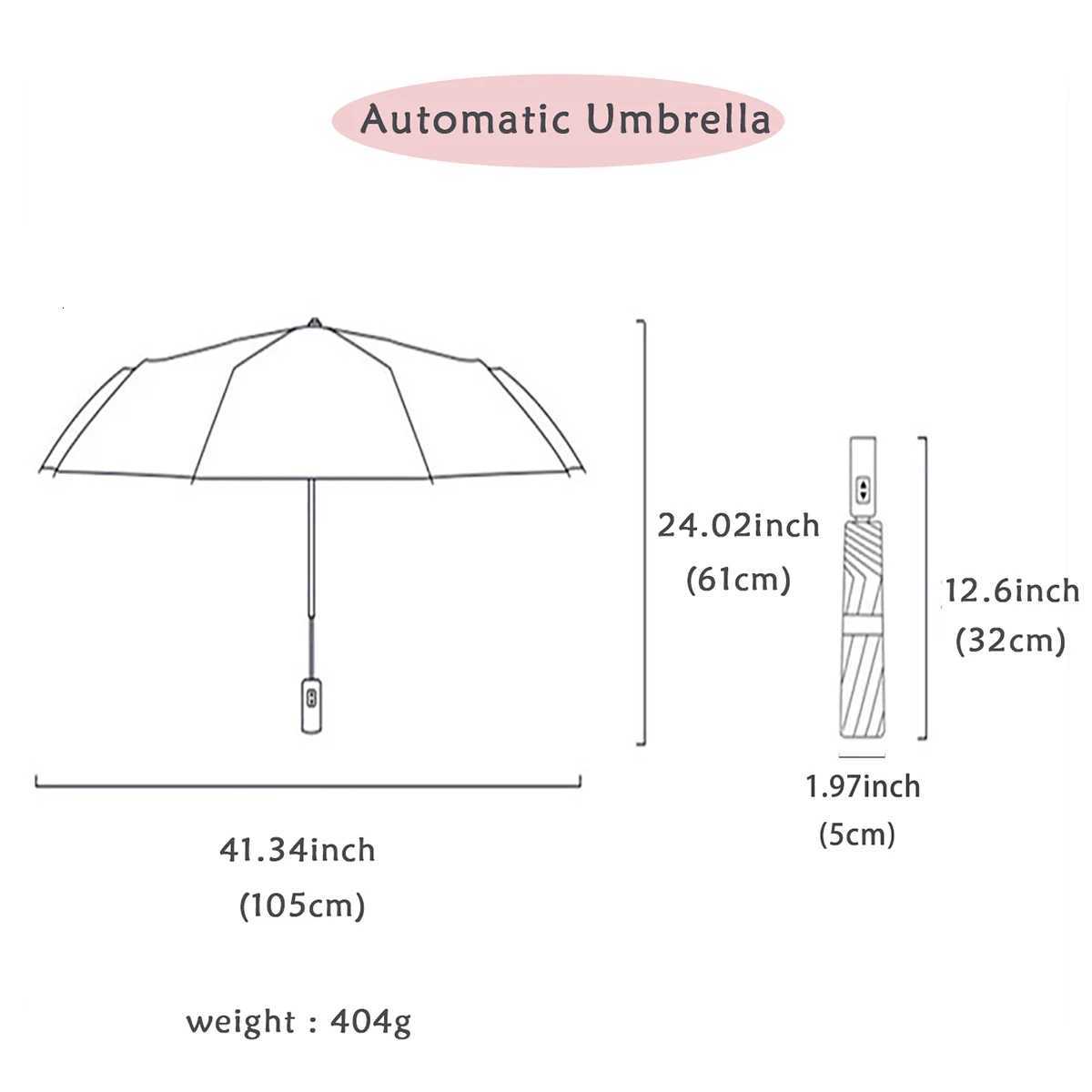 Umbrella Extra Large Ten Bone Large Double Umbrella Triple Large Folding Sunshade Umbrella Mens and Womens Business Umbrella T S250726