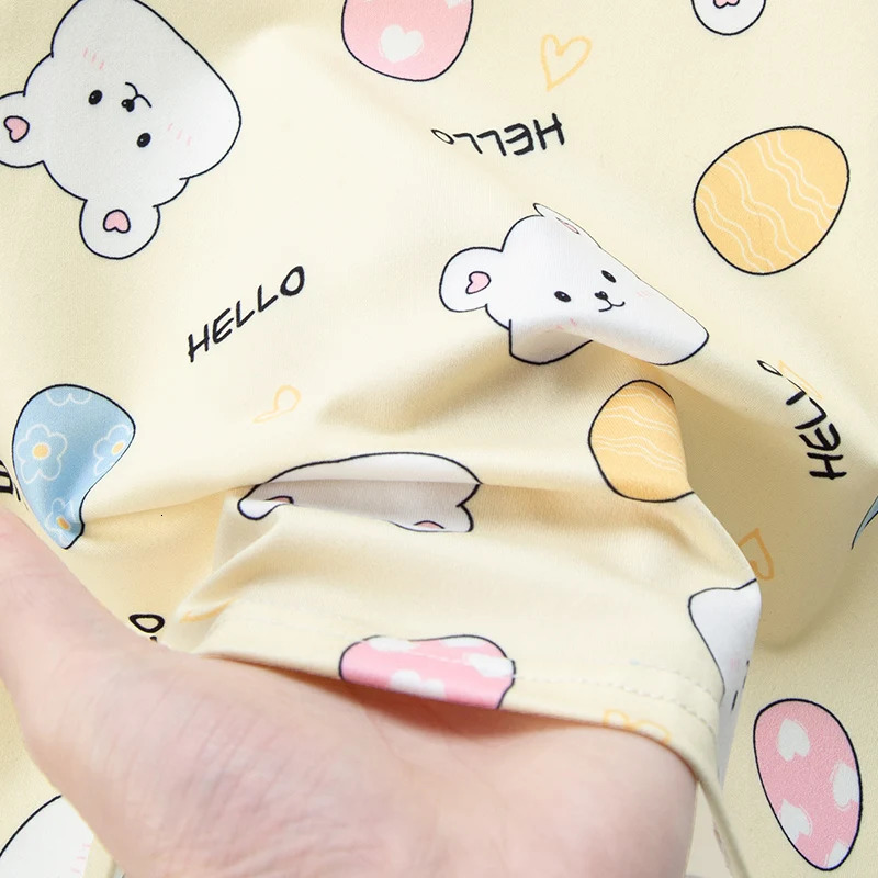 2piece Summer Childrens Comfortable And Versatile Cute Shortsleeved Shorts Set For Boys Girls Casual Home Outdoor Set 250725