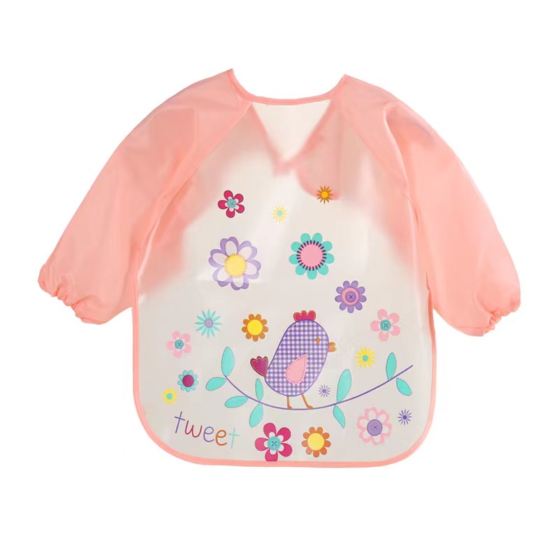 Waterproof Baby Feeding Bib - Anti-Dirt Complementary Food Cover for Toddlers