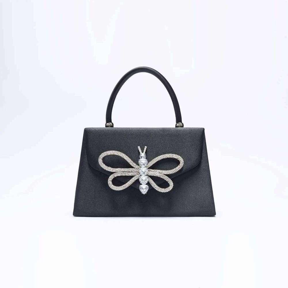 Fashion High Design Rhinestone Handheld Evening Bag Women's Prom HandBag Wedding Party One Shoulder Clutch Wallet