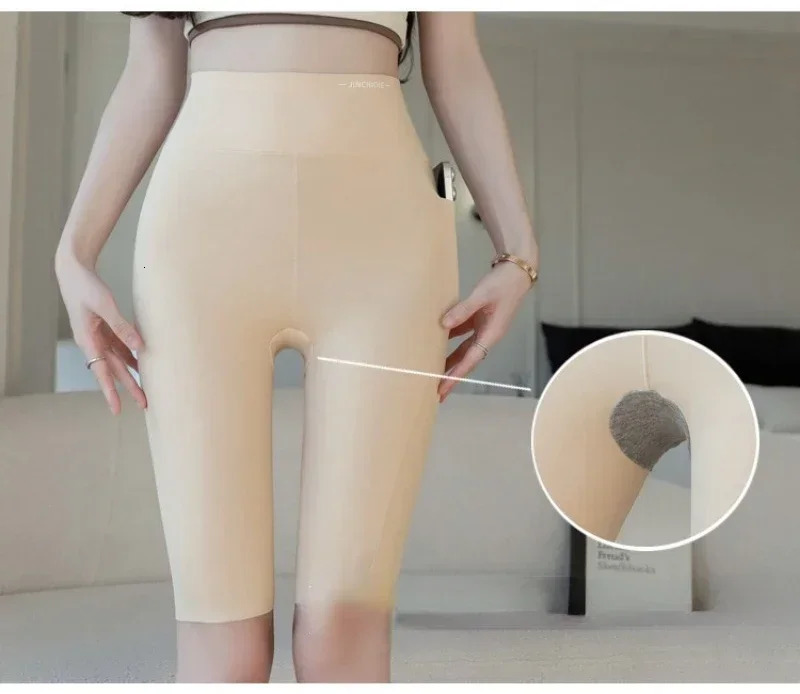 Big Size Legging Sports Shark Shorts with Pocket Stretchy High Waist Hip Lift Workout Running Quickdrying Gym 250725