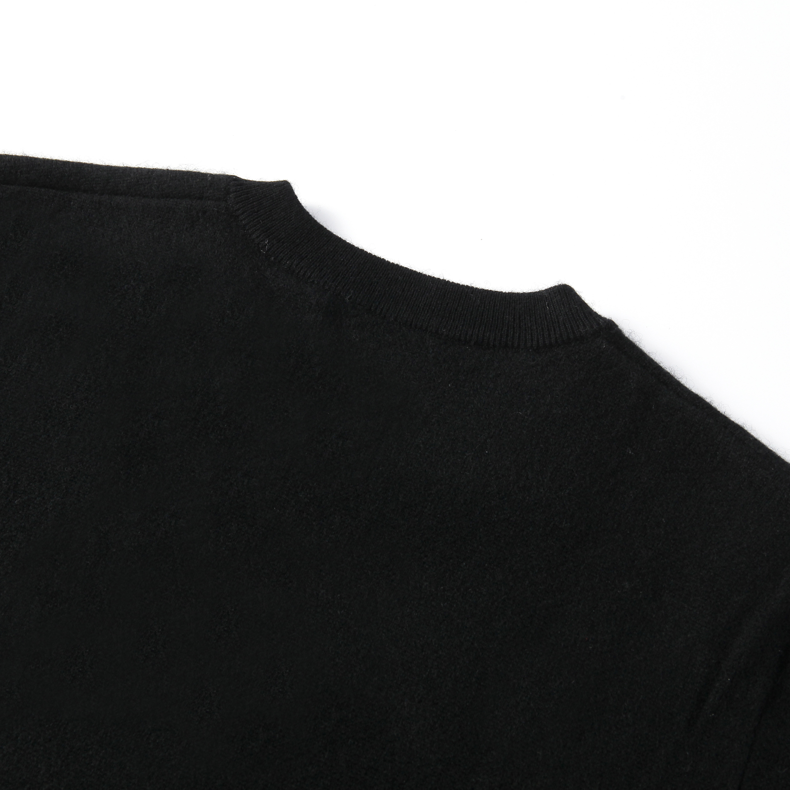 100% Cashmere Men's V-Neck Sweater Classic Solid Color Simple Knit Bottom Shirt