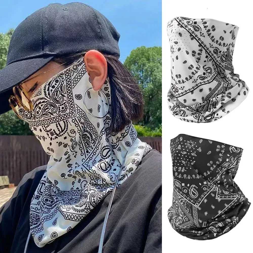 Fashion Punk Sunscreen Mask For Men Women Summer Face Neck UV Protection Ear Scarf Hip Hop Outdoor Sports Cycling Bandana Z250725