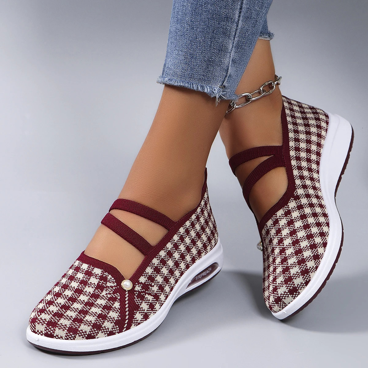 Womens summer breathable mesh flat shoeswomens shoescasual sneakers shoes clearance 250804