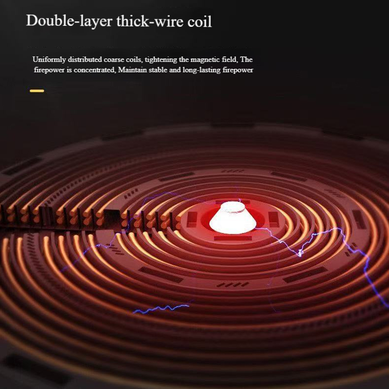 AKASHA induction cooker + electric ceramic stove combination built-in 2400W+2400W high-power, Fierce fire, high efficiency, energy saving ACD-113A