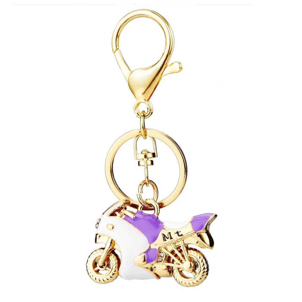 Motorcycle Pendants KeyChain New model Car Key Holder color metal Bag Charm Accessories 3D Crafts Key Chain R250725