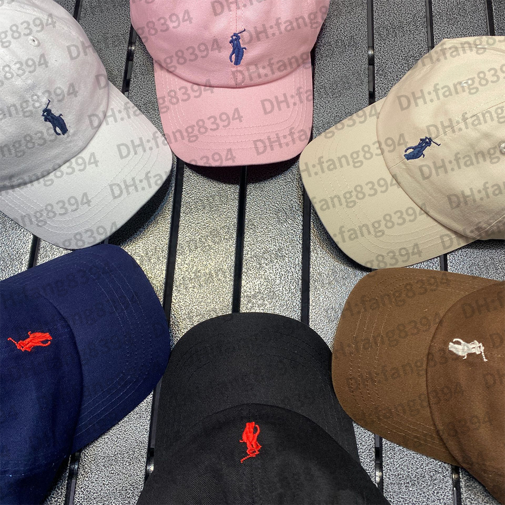 designer baseball & polo caps small pony print luxury breathable hats 0509/L23052300 AAA men women gorra chapeau