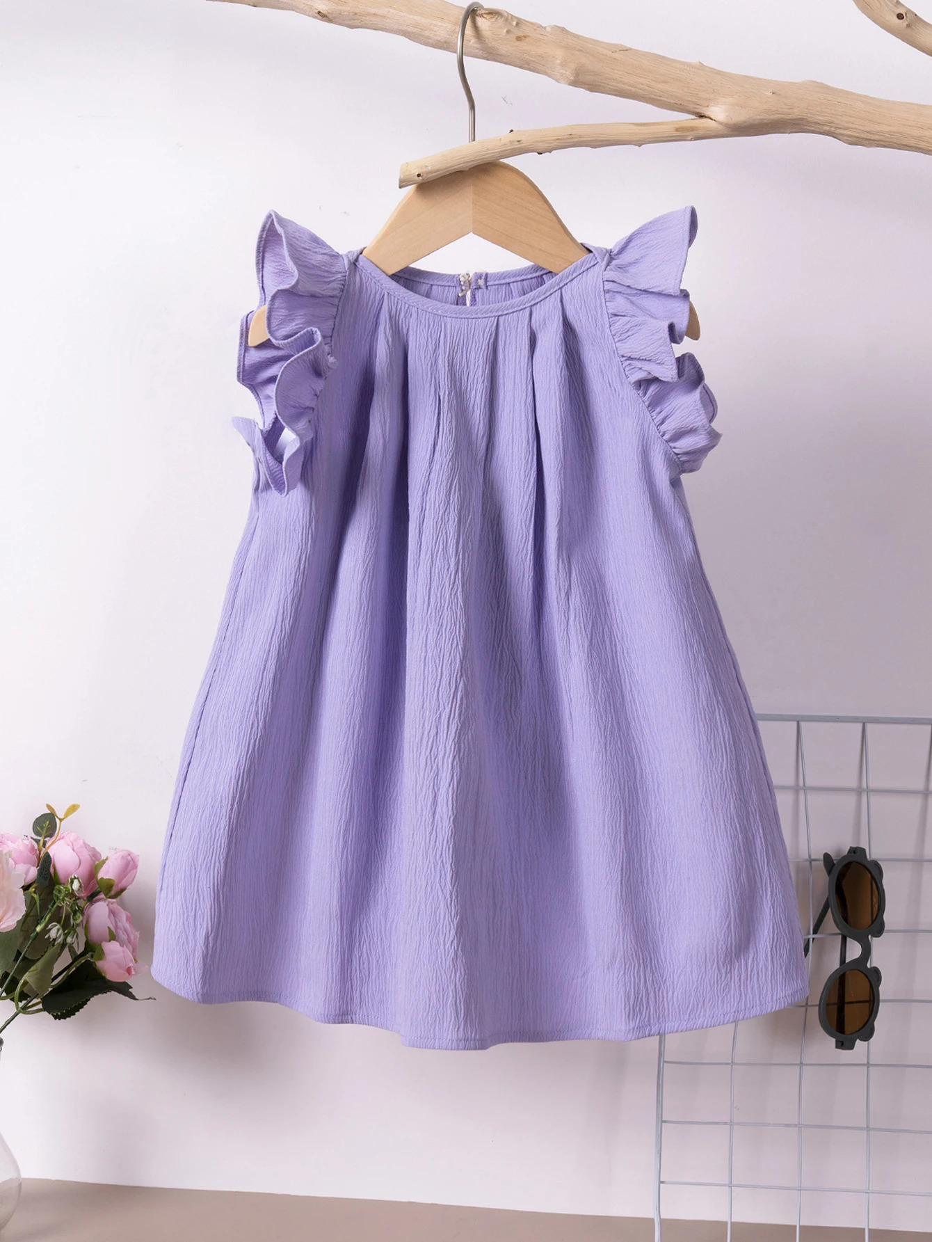 Selling Korean Style Summer Girl Fashion Cute Sleeveless Casual Dress 250725