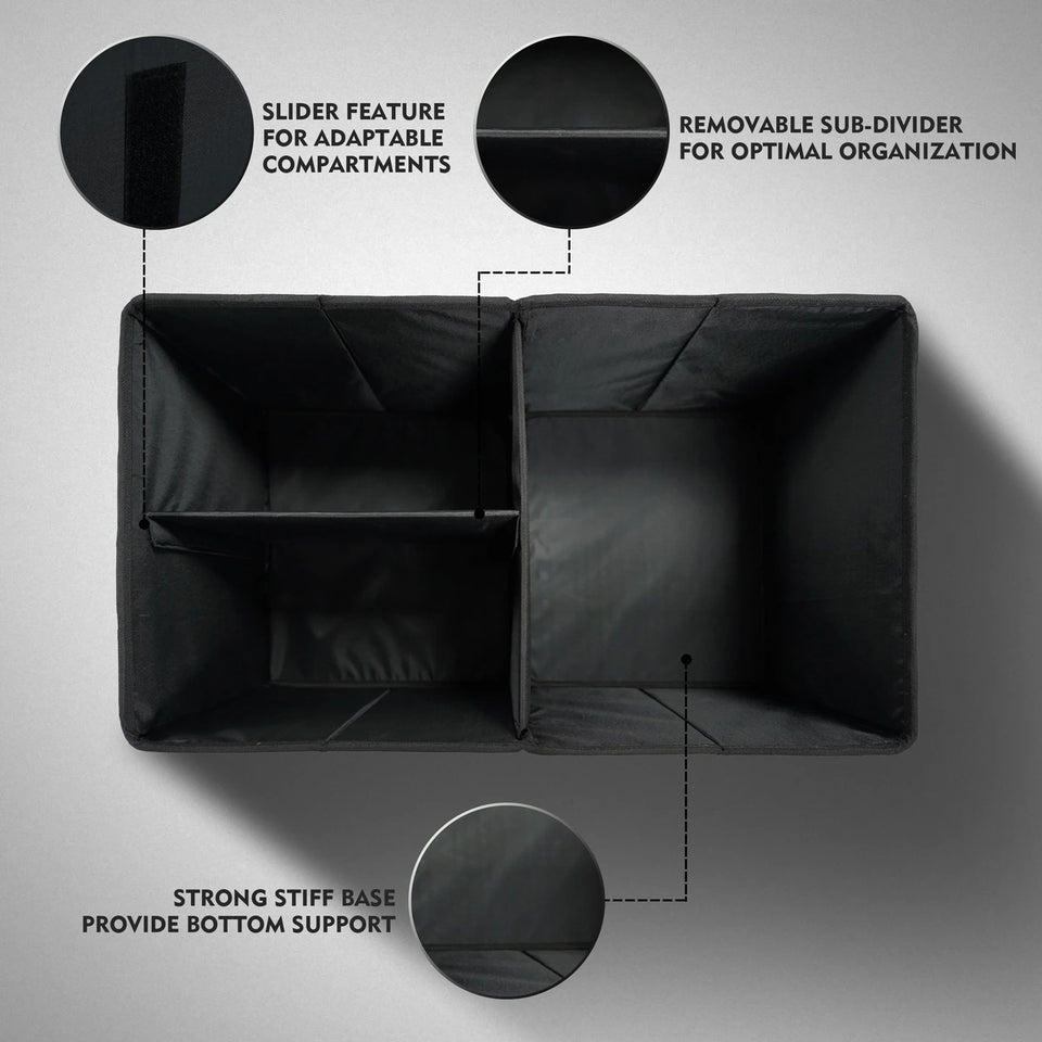 trunk storage box fully collapsed extra large for any size trunk