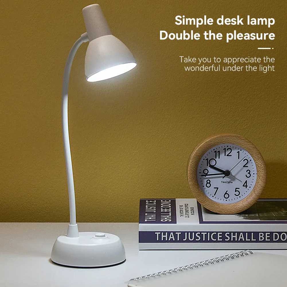 AA Battery USB Plug-in for Bedroom Reading LED Eye Protection Book Night Light Adjustable Angle Mini Clip-On Study Desk Lamp XJ250725