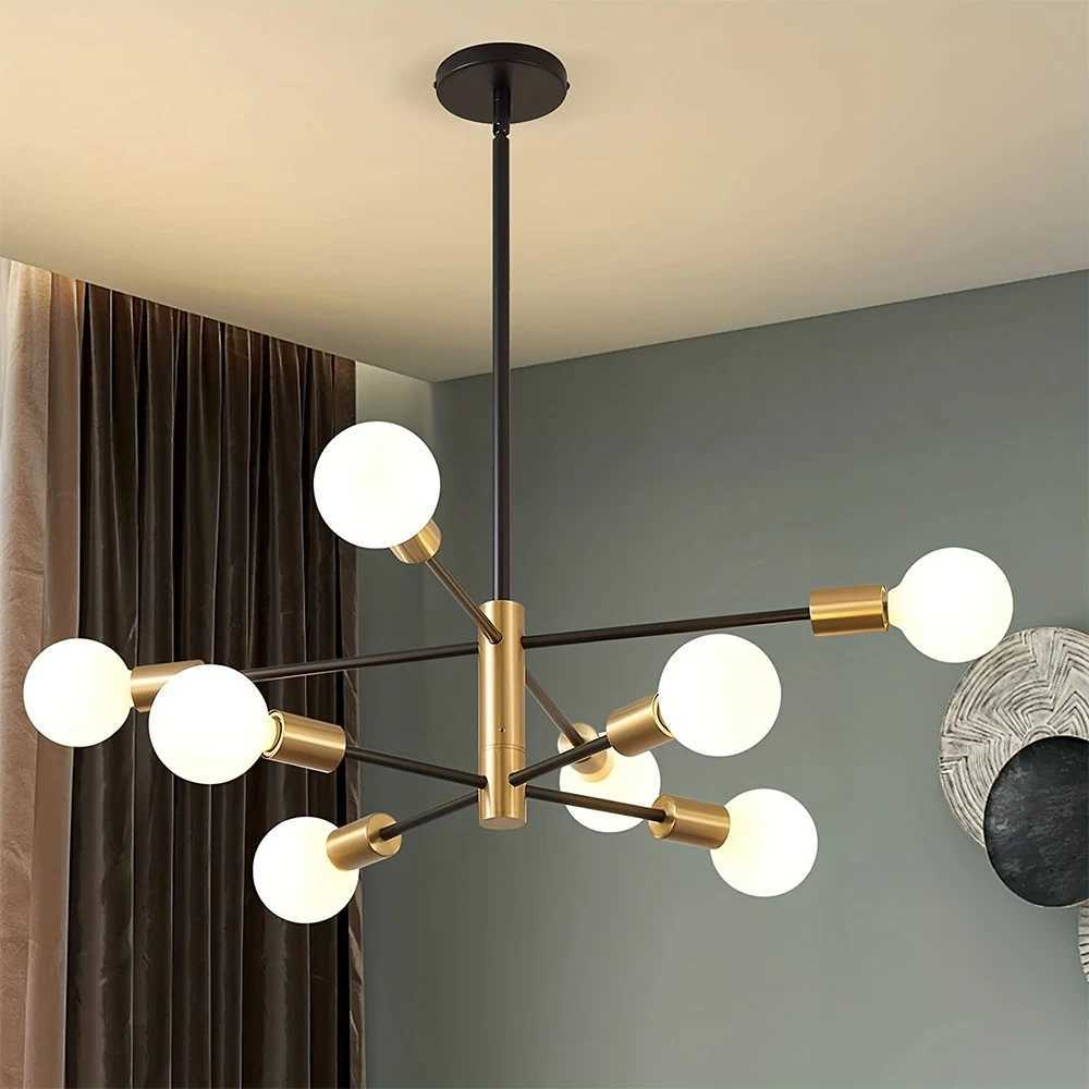 Nordic LED Chandelier Minimalist Magic Bean Pendant Lights for Living Room Bedroom Restaurant Hotel Indoor Decorative Lighting XJ250725