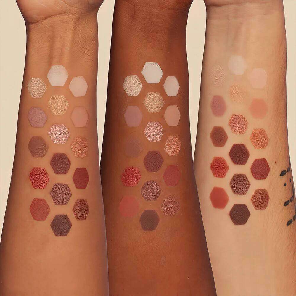 FEEL Spotlight Eyeshadow Palette, Makeup Eyemakeup Palette 16 Colors Matte Shimmer Glitter Pigment Eye Shadow Pallete