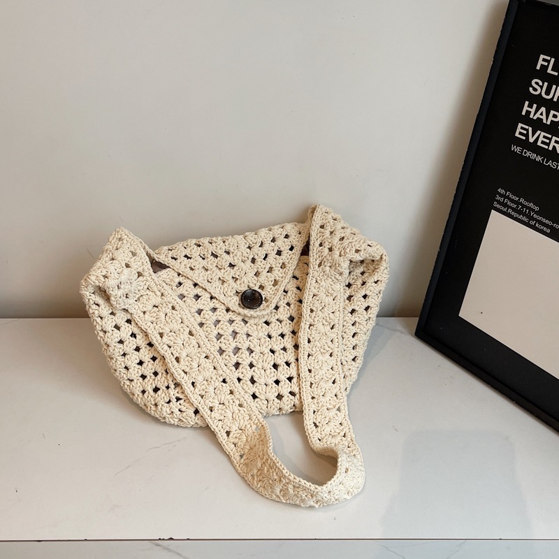 Luxury Brand Designer Bag Trendy Bag For Women, Niche Woven 2025 New Single Shoulder Straw Fashion Bag, Luxury bag Casual Korean Version Underarm Spri